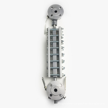 stainless steel glass plate level gauge for boiler